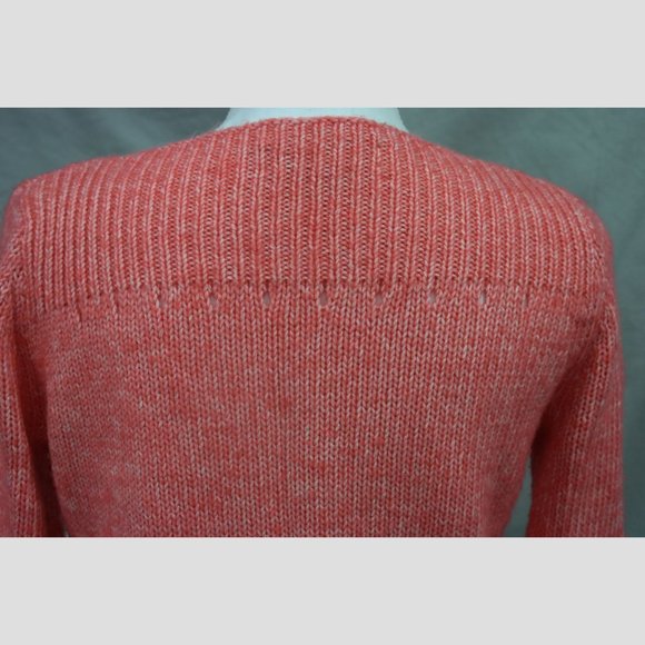 Loft Small Coral High Neck Knit Sweater - Picture 6 of 6